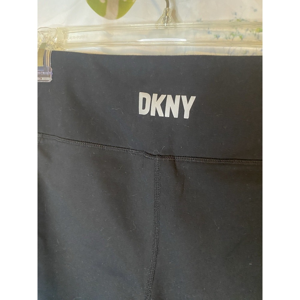 DKNY Ladies Biker Short Size Large Black - Picture 5 of 6